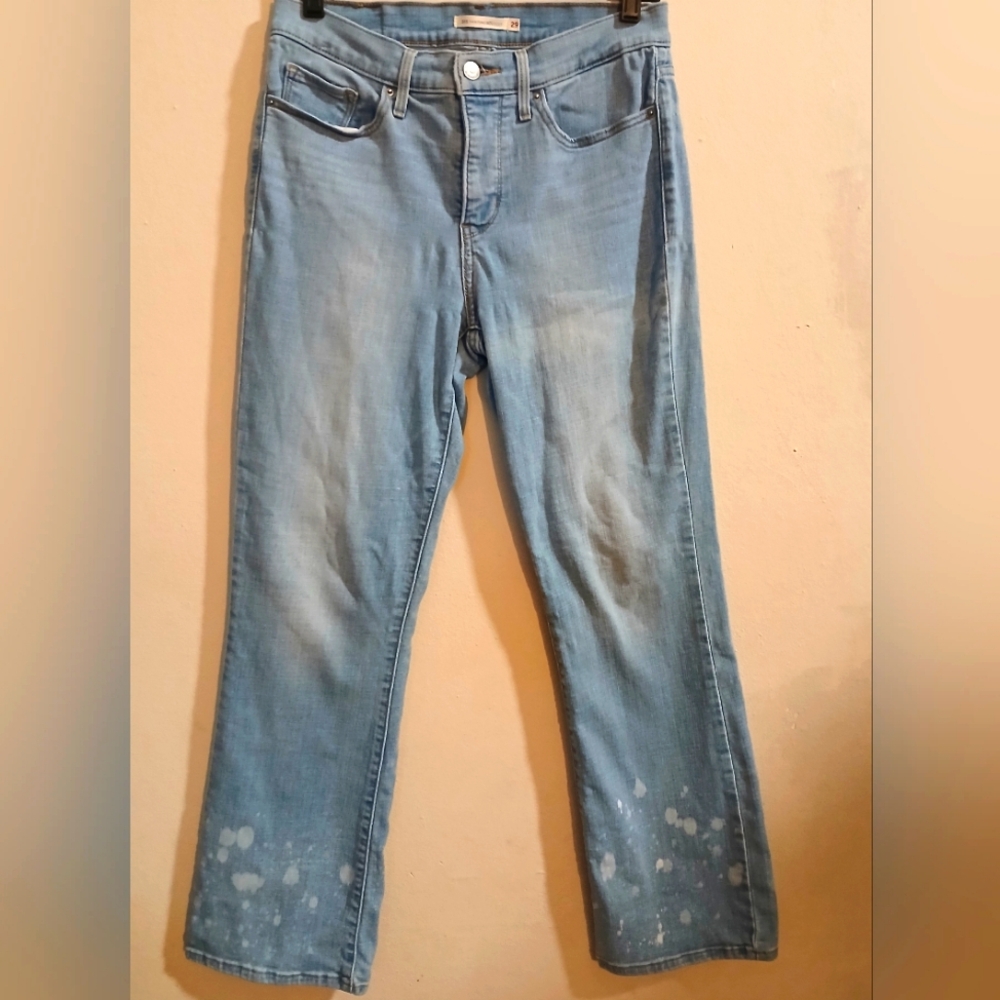 Levi's 315 Shaping Bootcut Straight Leg Denim Jeans Women's Classic Style Sz 29